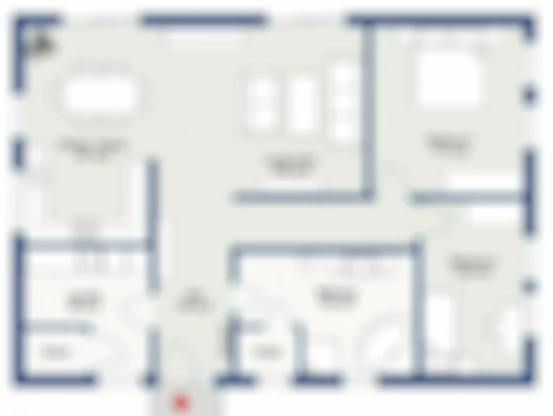 Presidence One 1 BHK Floor Plan Layout